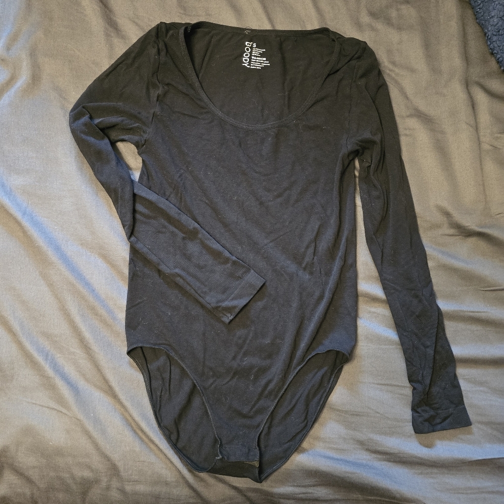 BOODY Longsleeve Bamboo Bodysuit Size Small